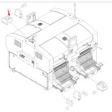 KXFP6E0AA00 CRADLE for SMT machine spare part